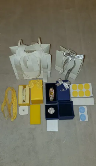 Set portagioie Swarovski senza Giogielli