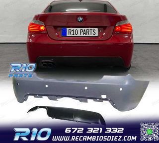 PARAGOLPES TRASERO BMW E60 07-10 LOOK M PDC