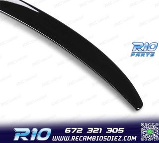 ALERON SPOILER BMW E92 E93 LOOK M NEGRO BRILLO