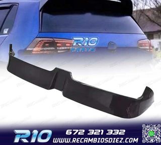 ALERON SPOILER VOLKSWAGEN VW GOLF 7 7.5 LOOK OETTINGER NEGRO