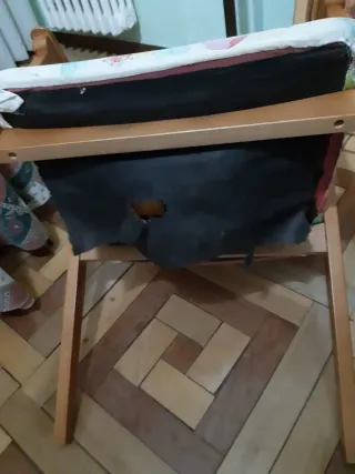 Juego de 2 Sillas Vintage Flores