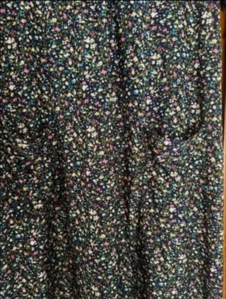 Vestido estampado floral talla M