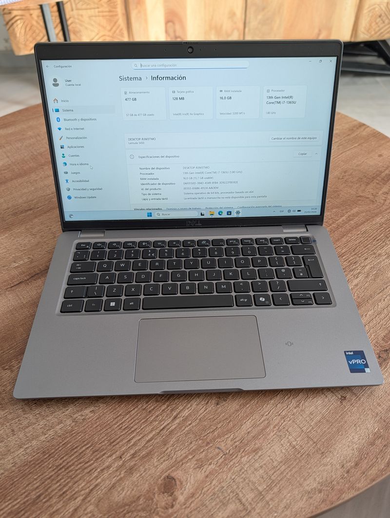 Dell Latitude 5450 Gris/Plata afbeelding 2