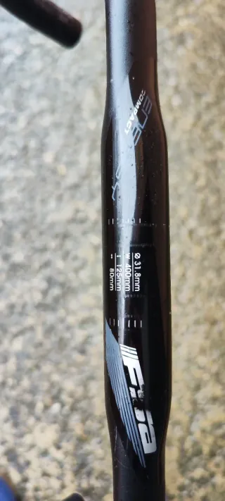 Manillar FSA Energy Compact Negro