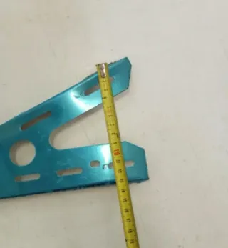 Cubre cadena minimoto/miniquad azul