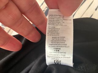 Top Fracomina Negro Transparente Lunares