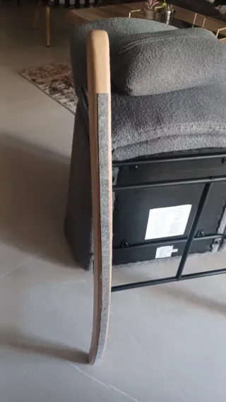 Sillón Mecedora Gris