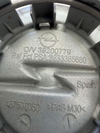 Embellecedores Tapacubos Rueda Opel Corsa F