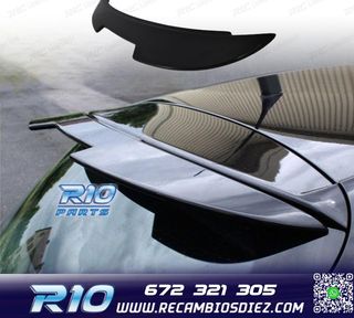 ALERON SPOILER SEAT LEON II 09-12 LOOK CUPRA NEGRO BRILLO