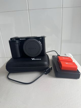 Cámara Sony ZVE-10 Negra