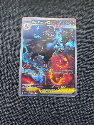 Carta Pokemon Mega Charizard X EX 125/094 non uffi