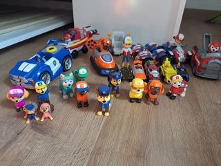 Paw Patrol Patrulla Canina Muñecos y Vehículos