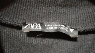 Vestido negro manga larga