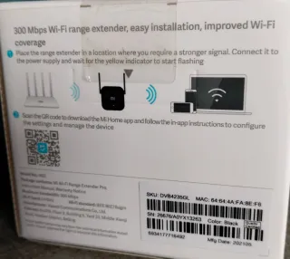 Repetidor WiFi Xiaomi Mi Wifi Range Extender Pro