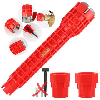 Llave de grifo multifuncional para tuercas lavabo