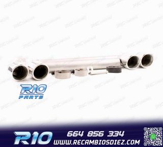 ESCAPE CON COLAS BMW F30 F31 LOOK M DOBLE