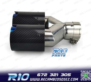 COLAS ESCAPE BMW LOOK M PERFORMANCE AZUL CARBONO