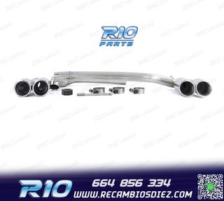 KIT ESCAPE CON COLAS BMW F10 F11 F12 F13 LOOK M PERFORMANCE