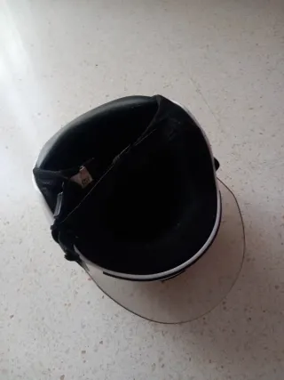 Casco Moto Junior Blanco nzi