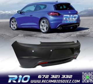 PARAGOLPES TRASERO VOLKSWAGEN VW SCIROCCO 08-14 LOOK R PDC