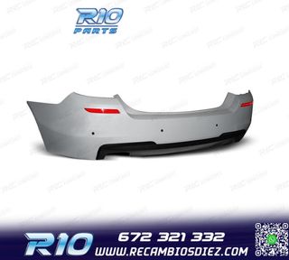 PARAGOLPES TRASERO BMW F10 10-17 LOOK M PDC