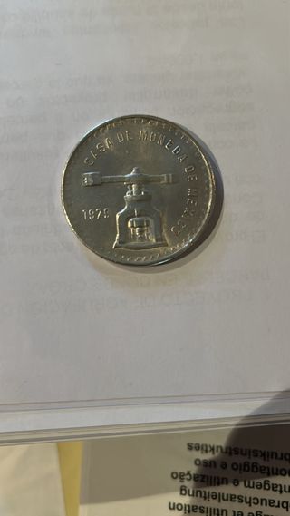 Onza de Plata 925 Balanza 1979