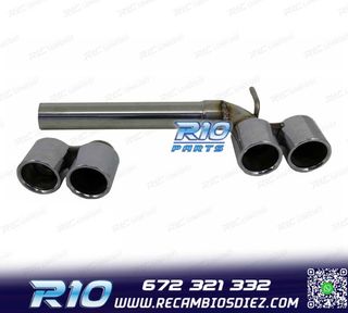 KIT ESCAPE BMW F30 F31 LOOK M3 COLAS DOBLES AMBOS LADOS