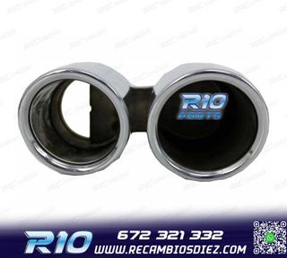 KIT ESCAPE BMW F30 F31 LOOK M3 COLAS DOBLES AMBOS LADOS