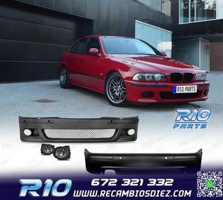 KIT CARROCERIA BMW E39 PARAGOLPES DELANTERO + TRASERO + NIEB