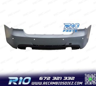 PARAGOLPES TRASERO BMW E90 05-08 LOOK M PDC