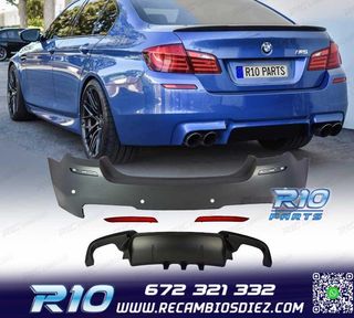 PARAGOLPES TRASERO BMW F10 10-13 LOOK M PDC