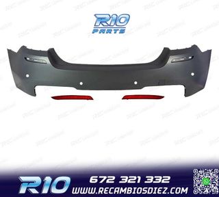 PARAGOLPES TRASERO BMW F10 10-13 LOOK M PDC