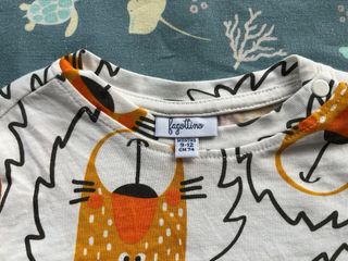 Camiseta bebé manga corta talla 74