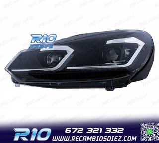 FAROS VOLKSWAGEN VW GOLF 6 08-13 LOOK SILVER GOLF 7 DINAMICO