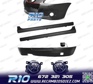 KIT CARROCERIA VOLKSWAGEN VW GOLF 5 LOOK GTI + FAROS