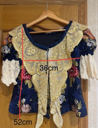 Traje de Fallera Azul marino