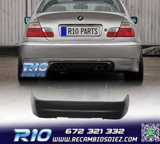 PARAGOLPES TRASERO BMW E46 BERLINA 98-05 LOOK M3