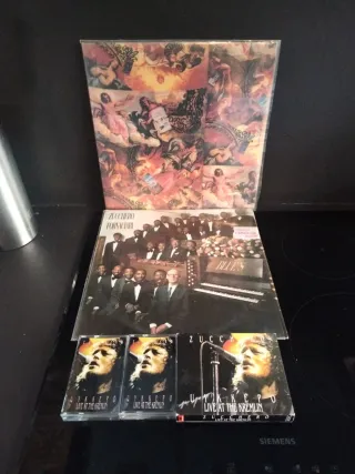 Zucchero Live at the Kremlin cassettes+ 2 vinilos