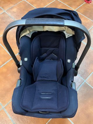 Silla coche bebé con base y adaptadores
