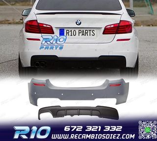 PARAGOLPES TRASERO BMW F10 10-17 LOOK M PERFORMANCE