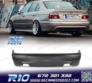 PARAGOLPES TRASERO BMW E39 LOOK M5 DOBLE SALIDA