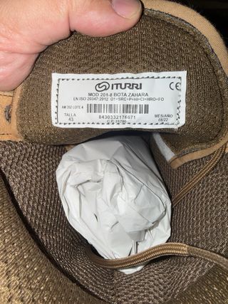 Botas militares Iturri Coyote