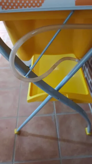 Bañera cambiador para bebés