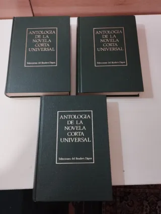 Antología de la novela corta universal. 3 tomos.
