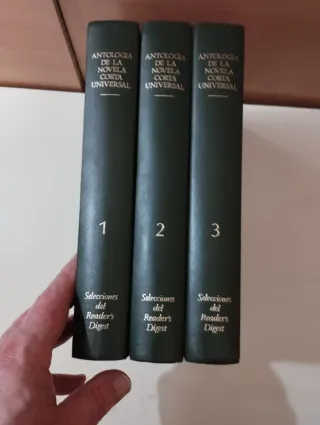 Antología de la novela corta universal. 3 tomos.