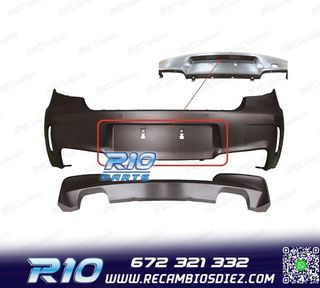 PARAGOLPES TRASERO BMW E81 E87 04-11 LOOK 1M