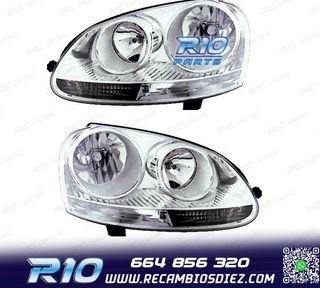 FAROS PARA VOLKSWAGEN VW GOLF V 03-08 JETTA III 05-10