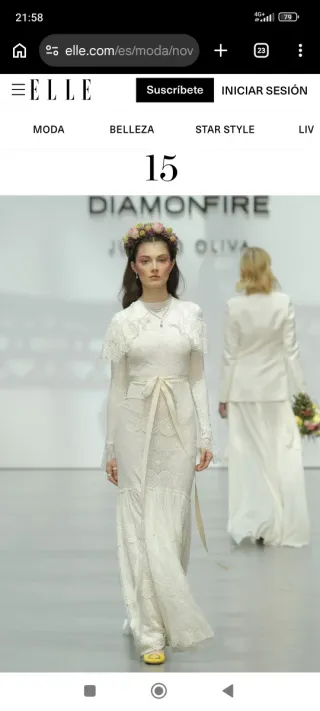 Vestido de Novia Boho Encaje