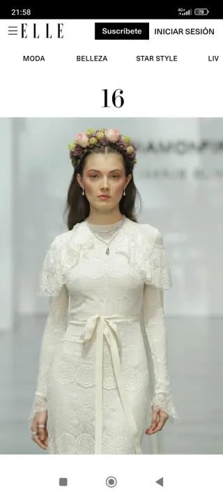 Vestido de Novia Boho Encaje