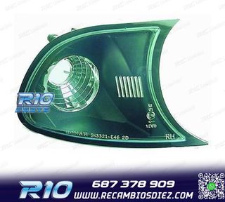 INTERMITENTES FRONTALES BMW E46 01-03 FONDO NEGRO